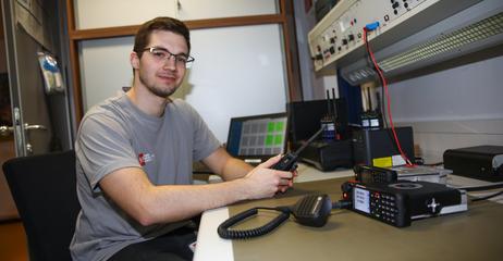 Matthias Brezlanovits ist neuer Technik-Mitarbeiter