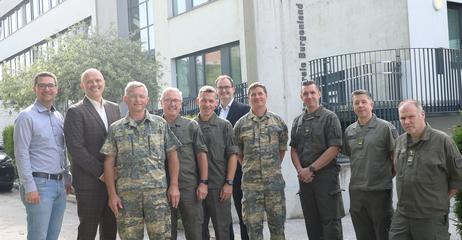 Führungskräfte des Militärkommandos Burgenland besuchen LSZ