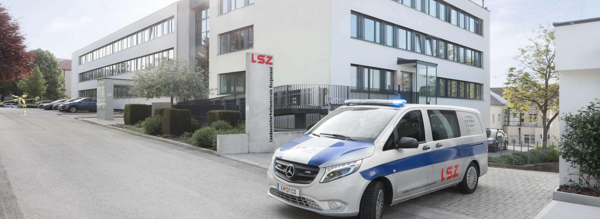 Gebäude der Landessicherheitszentrale