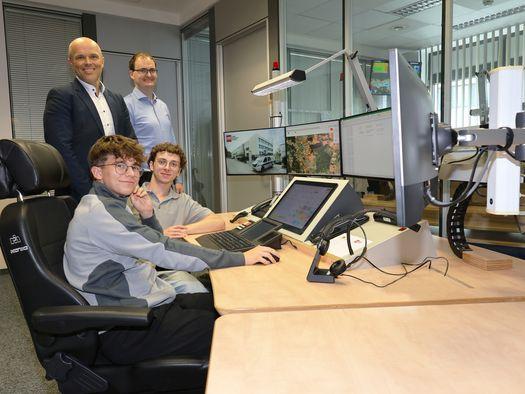 Ferialpraktikant:innen in der Landessicherheitszentrale