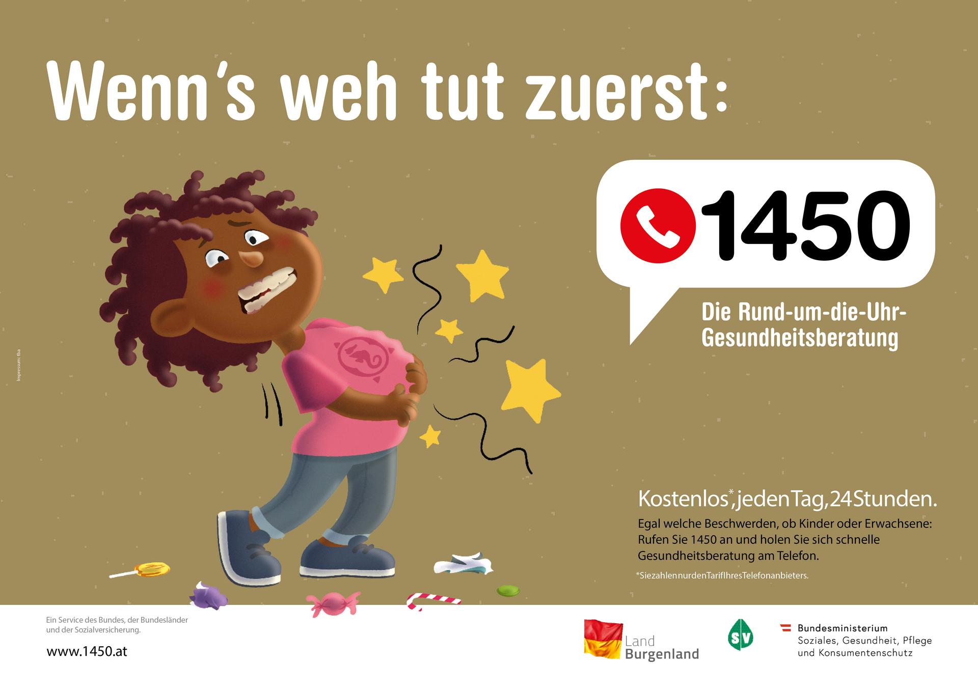 wenns weh tut zuerst: 1450