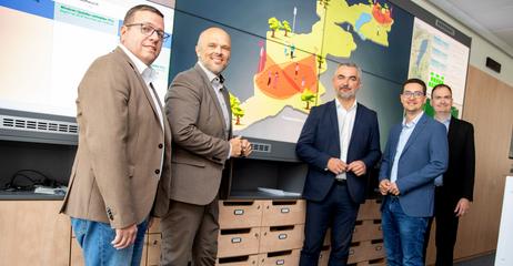 Gruppenfoto zum Meeting zum Zivilschutzalarm