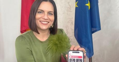 Besuch von Astrid Eisenkopf in der LSZ