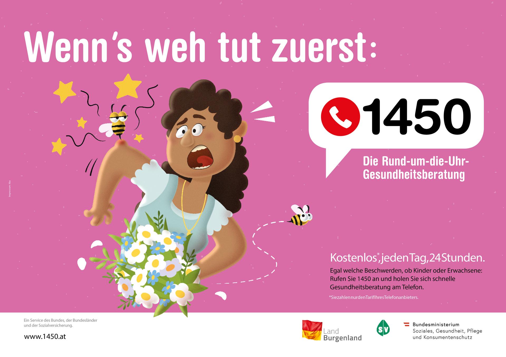 wenns weh tut zuerst: 1450