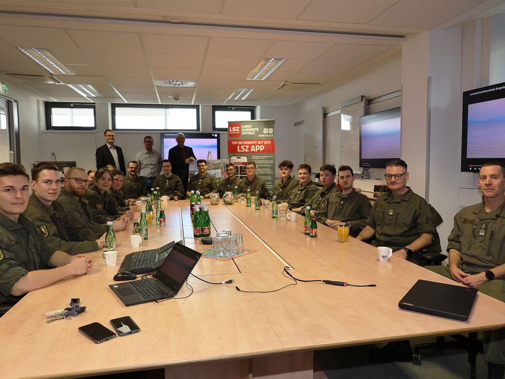 Teambesprechung mit der Militärmusik Burgenland