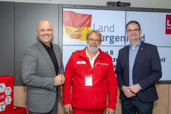 Michael Steiger, Markus Halwax und Mario Promintzer